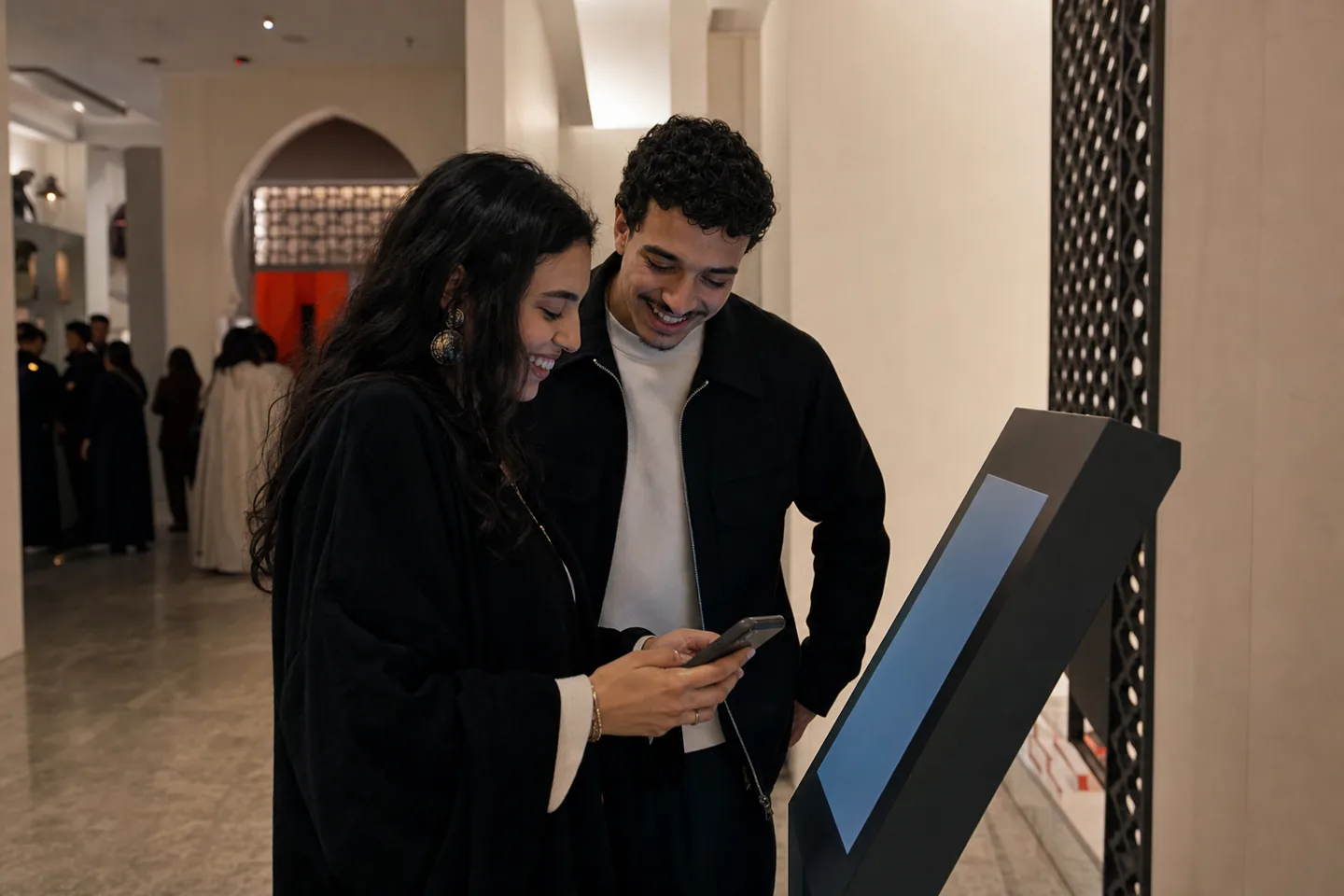 Quiz, mini-jeux, bornes et campagnes interactives mesurables.
