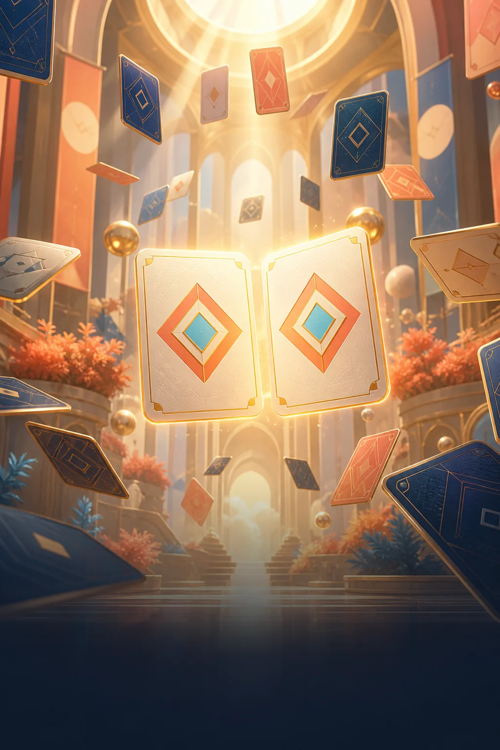 Memory Match — Un jeu familier qui révèle vos messages et vos visuels progressivement.